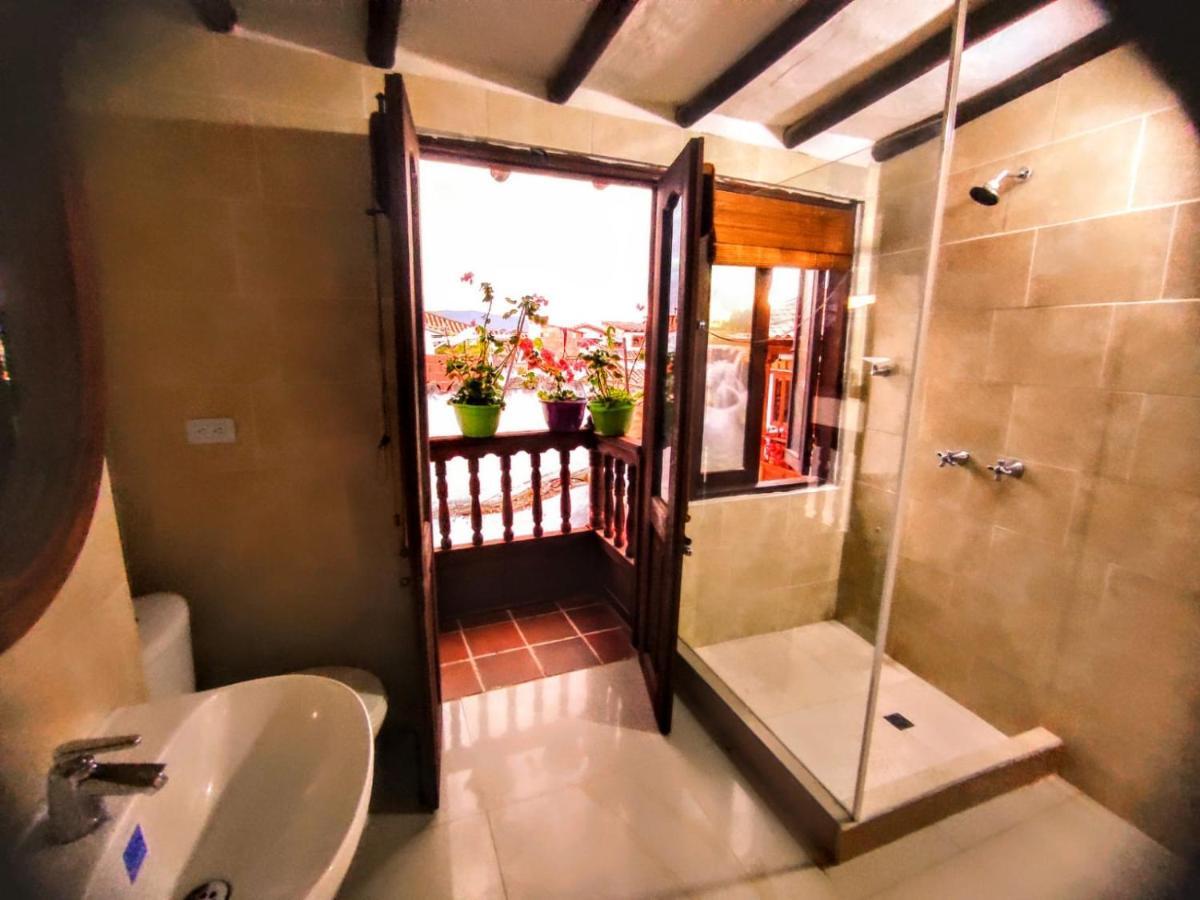 Hostal Boutique Narino Plaza Villa de Leyva Exterior foto